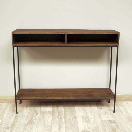 console manguier + fer forgé