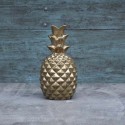 Ananas doré en céramique
