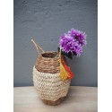 Panier en jacinthe d'eau 38 x 35 x 69 cm