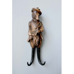 Crochet decoratif renard