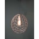 Luminaire SUSPENSION metal oval