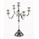 chandelier bougeoir 4 bras ALUM NICKEL