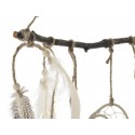 Attrape rêve bois et plume
