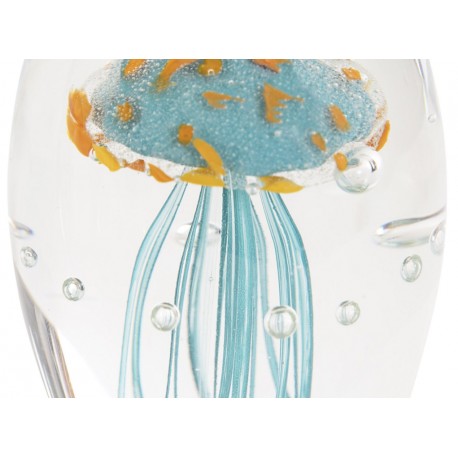 PRESSE-PAPIER VERRE 7 X 12 meduse