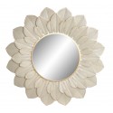 MIROIR METAL fleur