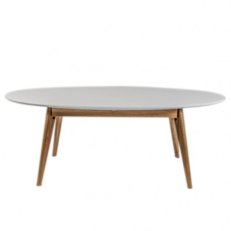 Table base type scandinave bois massif
