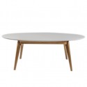 Table base type scandinave bois massif