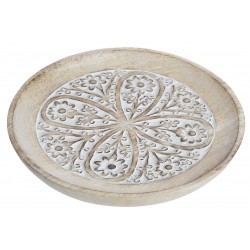 Plateau vide poche en bois de mangier