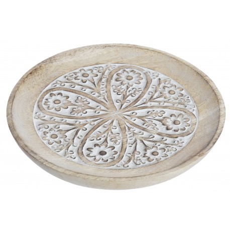 Plateau vide poche en bois de mangier