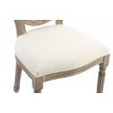 CHAISE RUBBERWOOD en lin