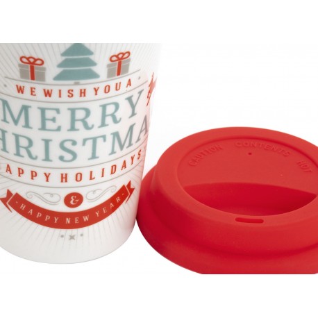 MUG PORCELAINE SILICONE 9X9X13 400ML