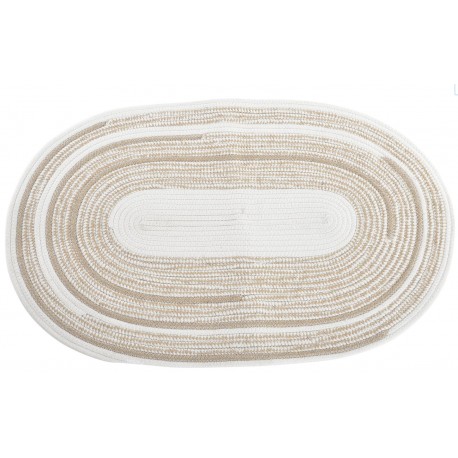 TAPIS COTON JUTE 80 X 50