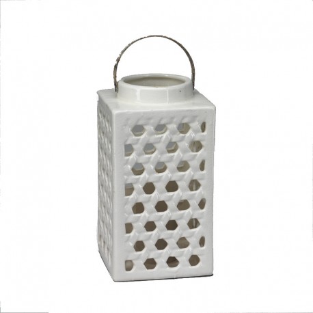 bougeoir ceramique clair