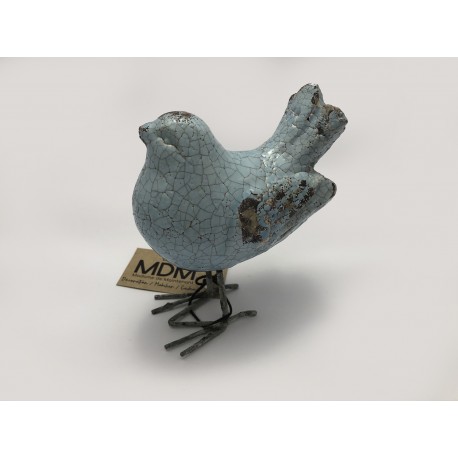 L'oiseau bleu céramique.