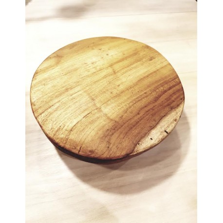 TABOURET SUPPORT EN BOIS DE TECK