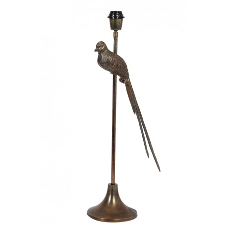Pied de lampe Ø17,5x69 cm métal antique bronze