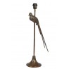 Pied de lampe Ø17,5x69 cm métal antique bronze