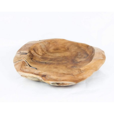 Bol de bois de teck 50 cm