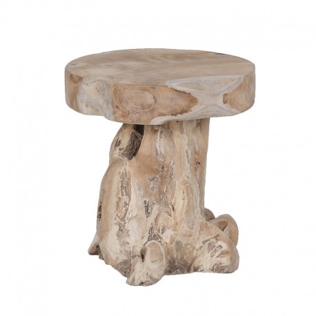 Tabouret teck