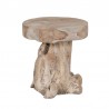 Tabouret teck