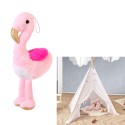 PELUCHE FLAMANT 35CM