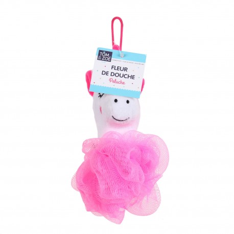 FLEUR DE DOUCHE ENFANT en peluche