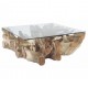 table en racine de teck