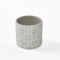 Cache pot céramique Gris
