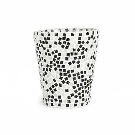 BOUGEOIR VERRE MOSAIQUE