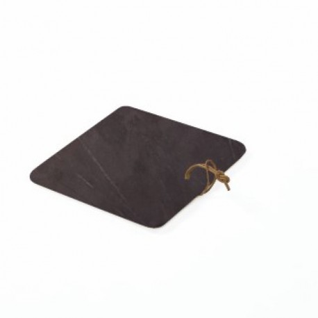 Planche de coupe en marbre noir