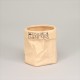 Cache pot en terre cuite paperlook petite taille